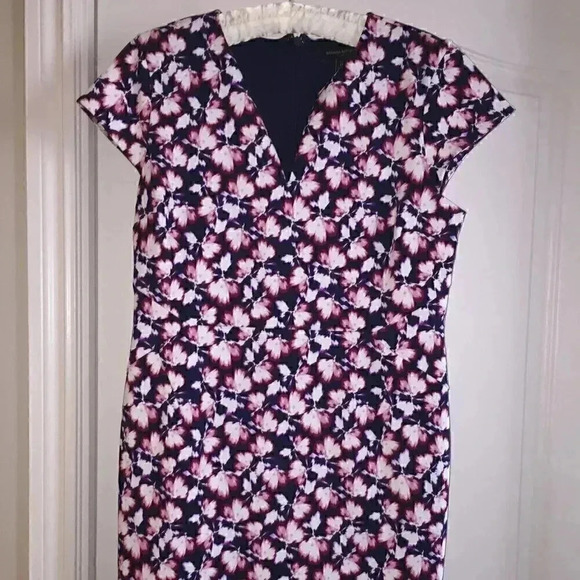 Banana Republic  floral dress sz 12 Pet - Picture 1 of 3